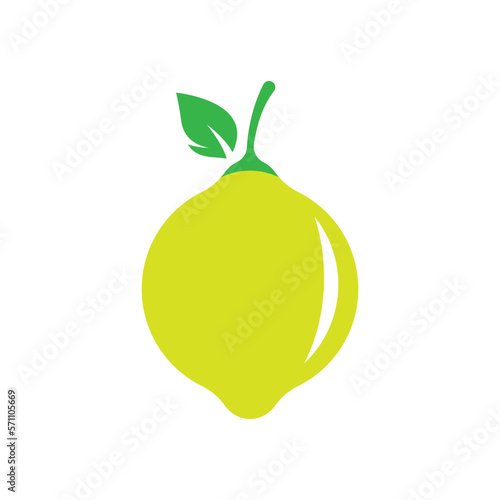 Lemon logo images illustration