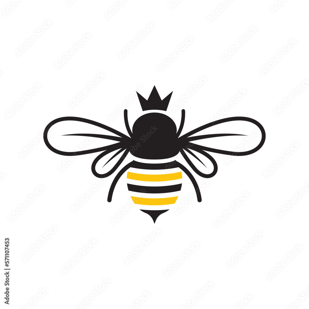 Fototapeta premium Bee logo images