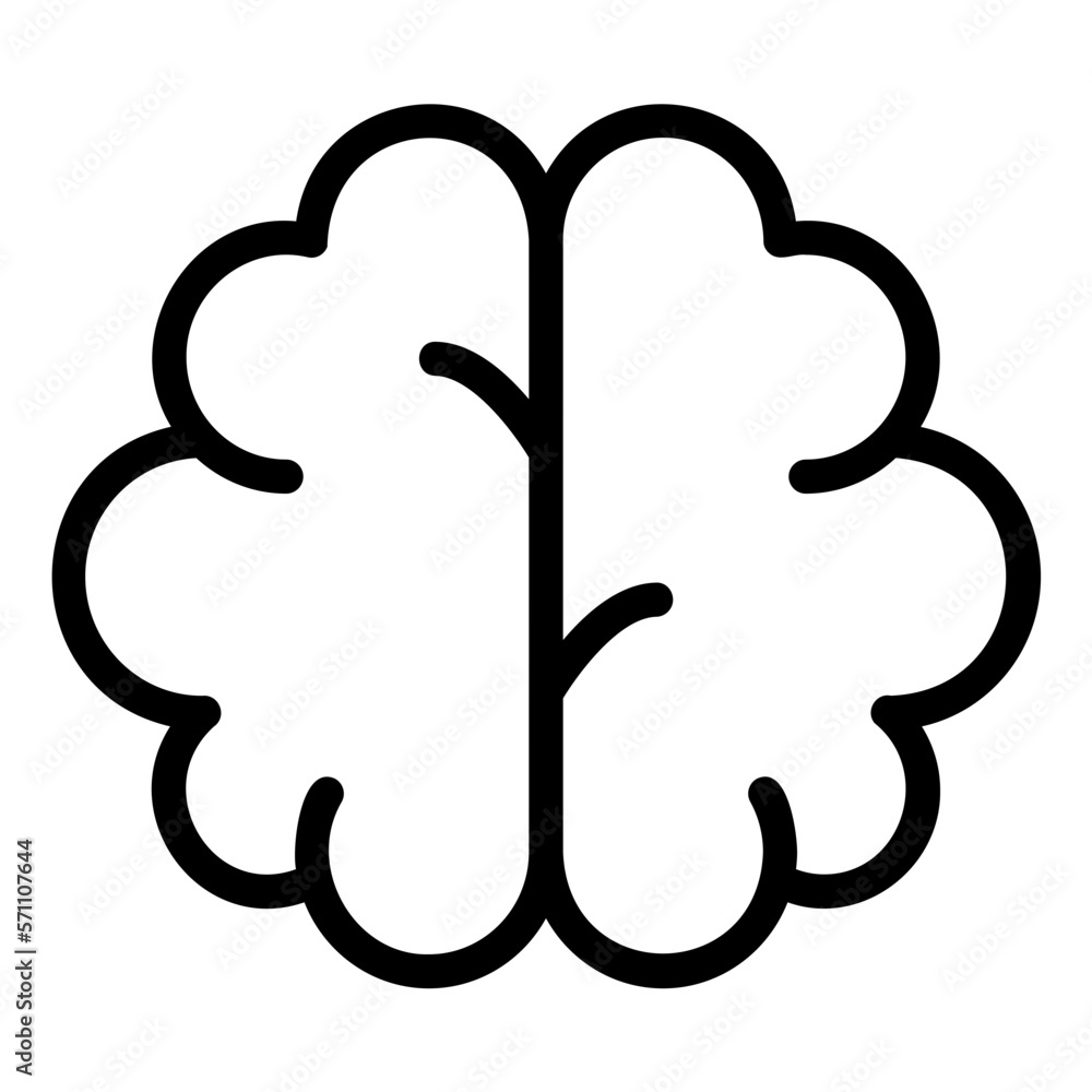 brain glyph icon brain glyph icon