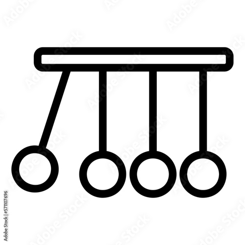 pendulum glyph icon