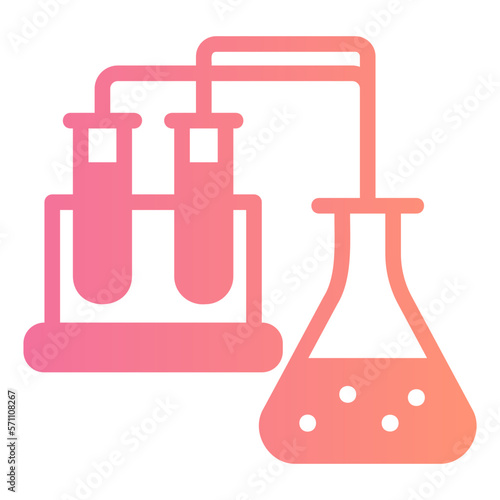 chemistry gradient icon