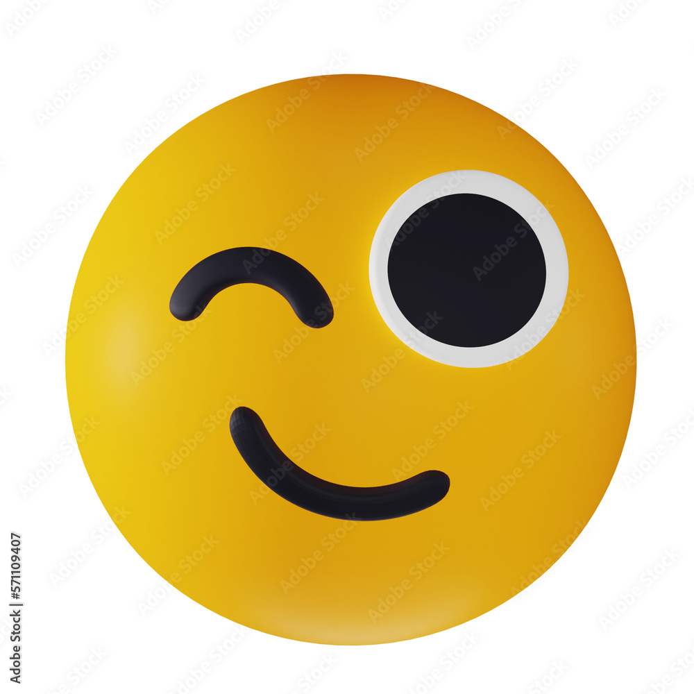 Discovering Happiness 3D Icon Discovering Happiness 3D Icon