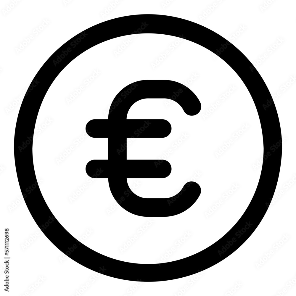 Obraz premium euro sign icon