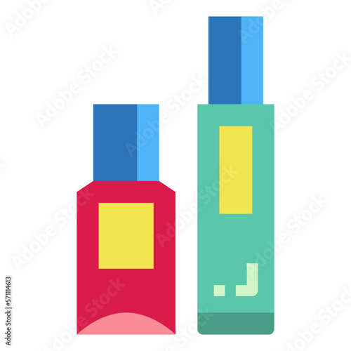 cologne flat icon style