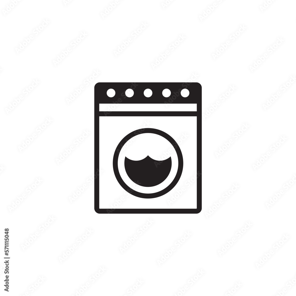 washing machine icon , wash icon