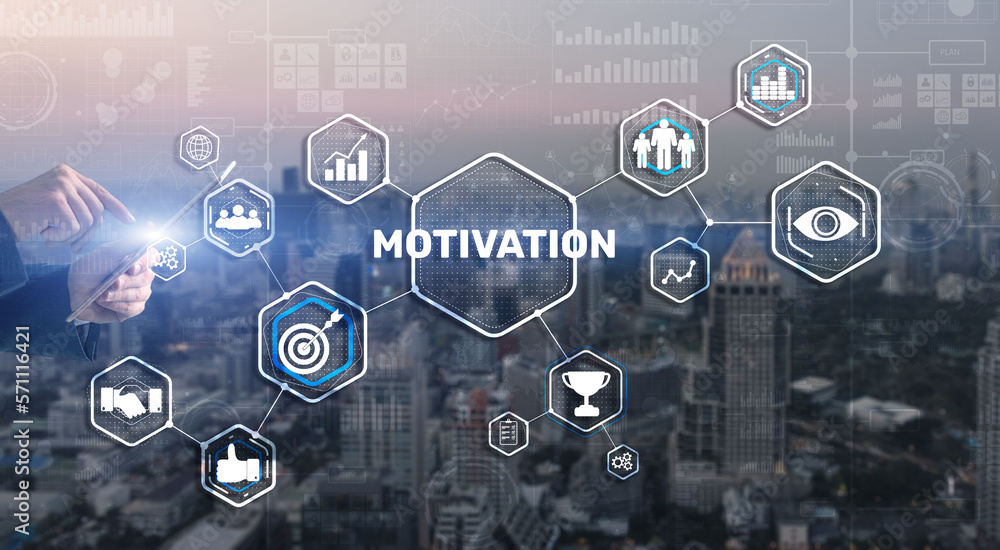 Motivation personality development concept. Achieving any goals Motivation personality development concept. Achieving any goals