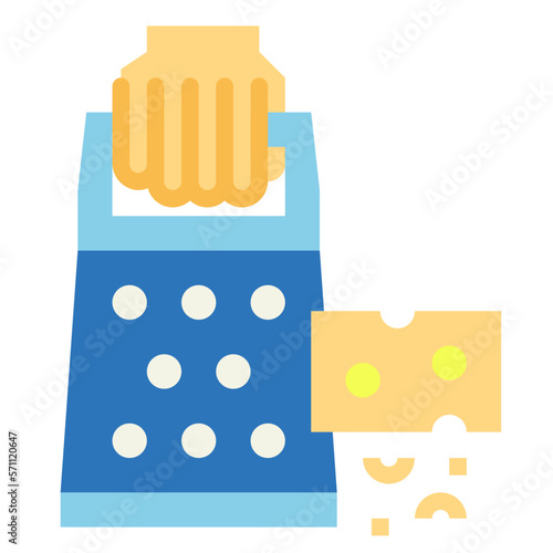 grater flat icon style