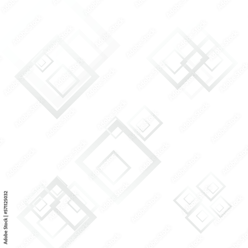 White Square Shape Vector Background. Trendy White Square Shape Vector Background. Trendy