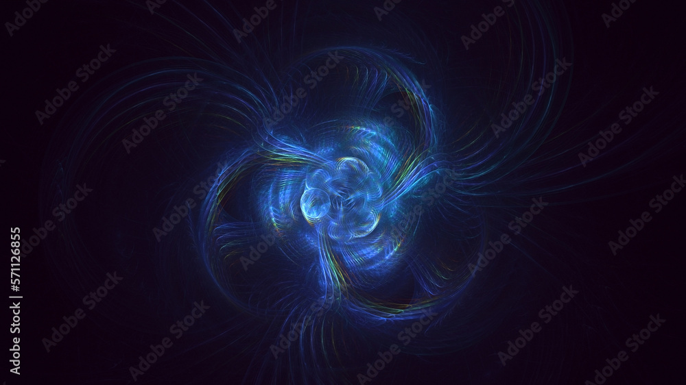 3D rendering abstract colorful fractal light background 3D rendering abstract colorful fractal light background