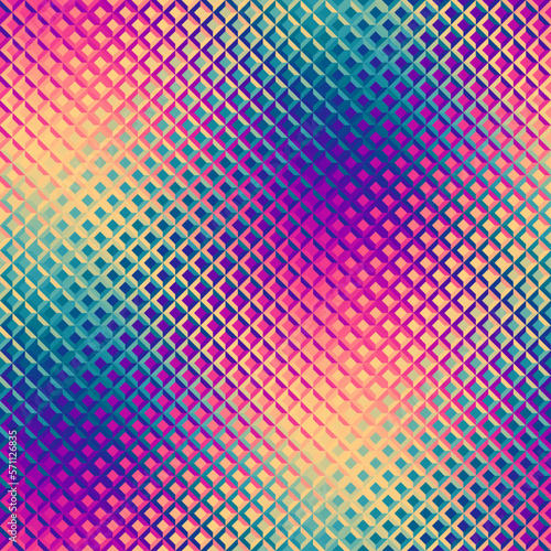 Geometric abstract pattern. Halftone small dots pattern.