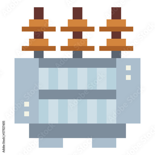 transformer flat icon style