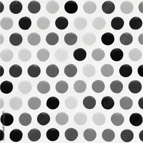 Black and white Circle pattern with a rough texture background. Monochrome tones. Backdrop texture wall and have copy space for text. Picture for creative wallpaper or design art work.