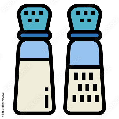 flavoring filled outline icon style