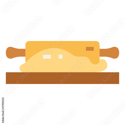 knead flat icon style
