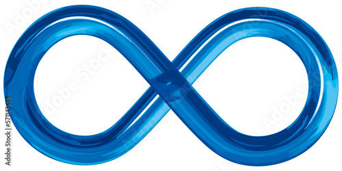 „É™„Ç¢„É´„Å™Èùí„Ç¨„É©„Çπ„ÅÆÁÑ°ÈôêÂ§ß„Éû„Éº„ÇØ„ÄÄ„Éô„ÇØ„Çø„Éº„Ç§„É©„Çπ„Éà„É¨„Éº„Ç∑„Éß„É≥