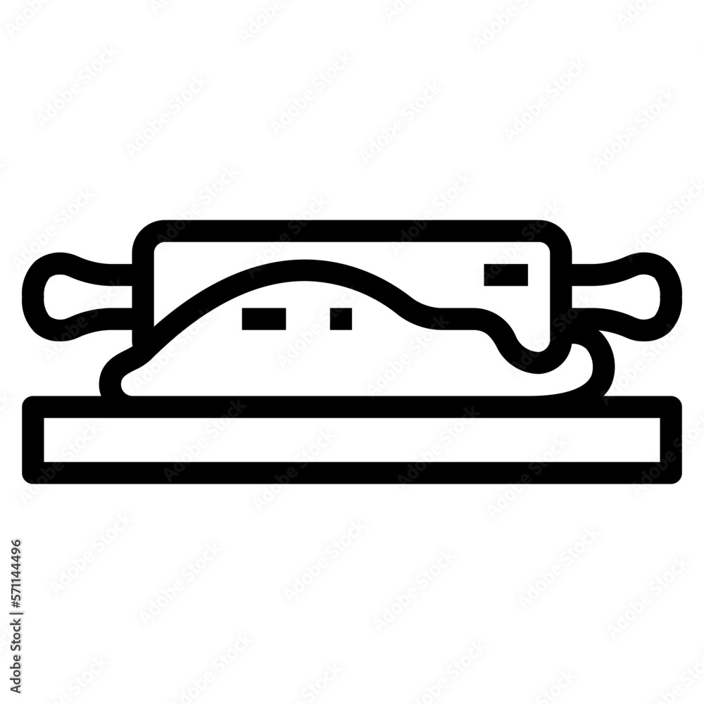 knead line icon style