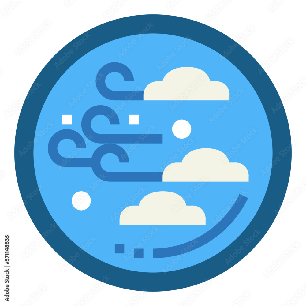 Air flat icon style Air flat icon style