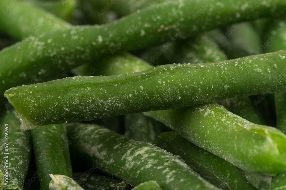 Frozen cut green beans vegetable