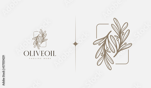 Leaf Flower Tree monoline. Universal creative premium symbol. Vector sign icon logo template. Vector illustration