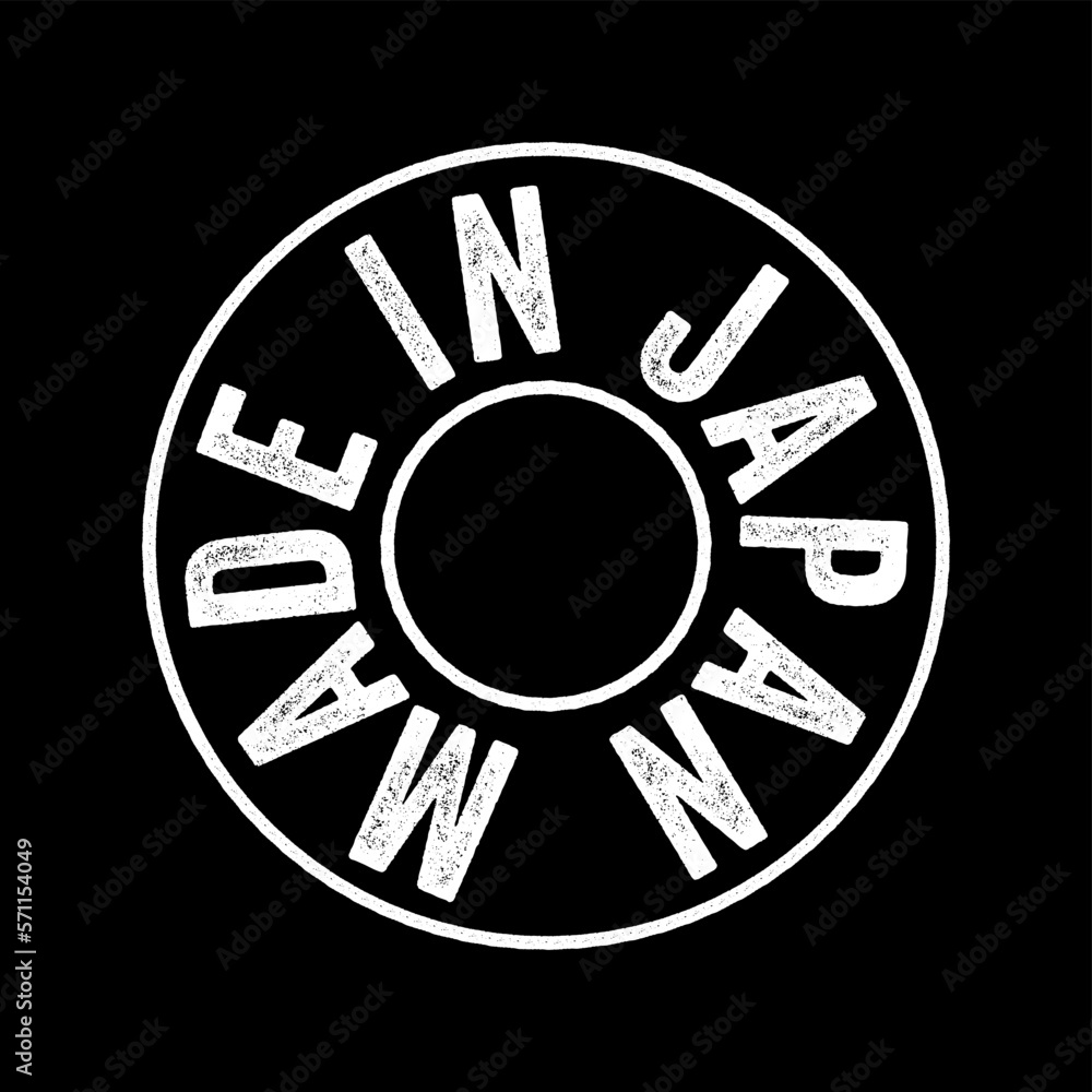 Made in Japan text emblem stamp, concept background Made in Japan text emblem stamp, concept background