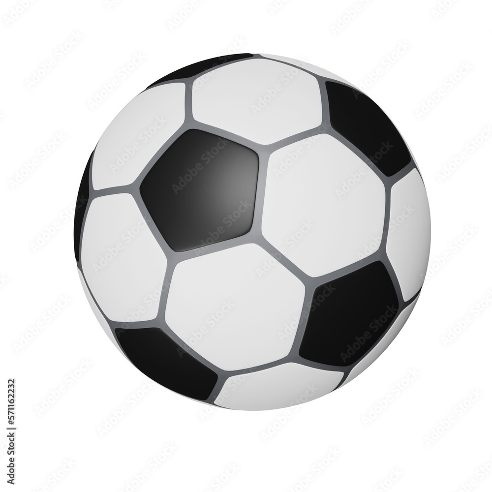 soccer ball 3D Icon soccer ball 3D Icon