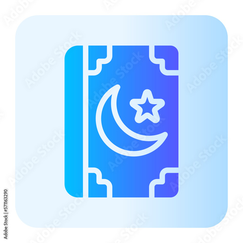 Quran gradient icon
