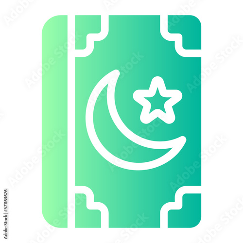 Quran gradient icon