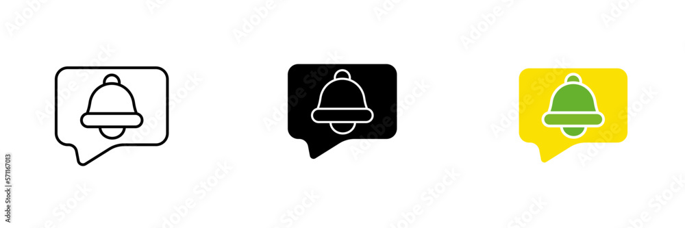 Alarm icons in a message. Reminder, delayed message, clock, schedule maintenance. Vector set of icons in line, black and colorful styles isolated on white background. Alarm icons in a message. Reminder, delayed message, clock, schedule maintenance. Vector set of icons in line, black and colorful styles isolated on white background.