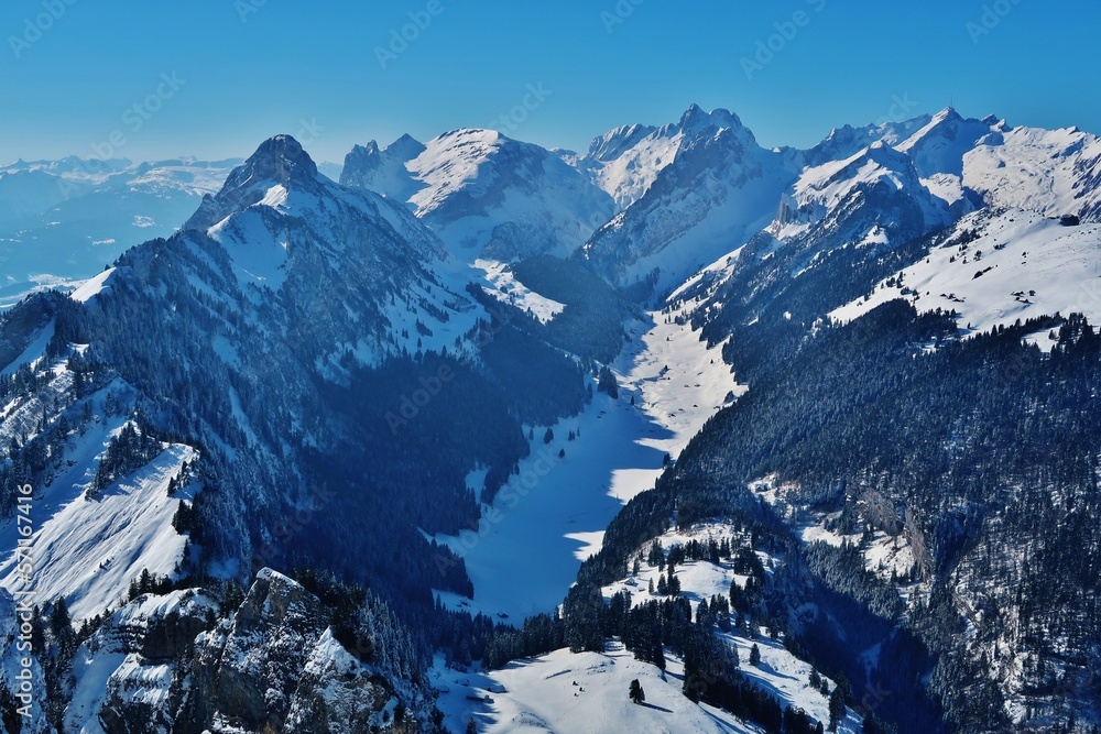 Alpstein im Winter