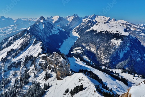 Alpstein im Winter photo