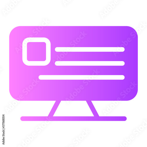 computer gradient icon © abdul