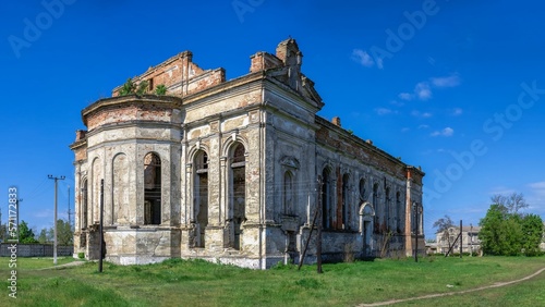 Cathedral in Lymanske village, Odessa region, Ukraine