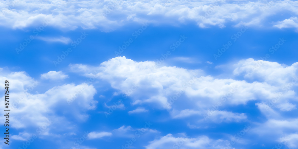 Sunny weather with blue sky and white clouds Sky texture Sunny weather with blue sky and white clouds Sky texture