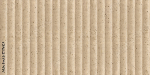 Photography Old brown craft corrugated carton seamless pattern with grainy texture