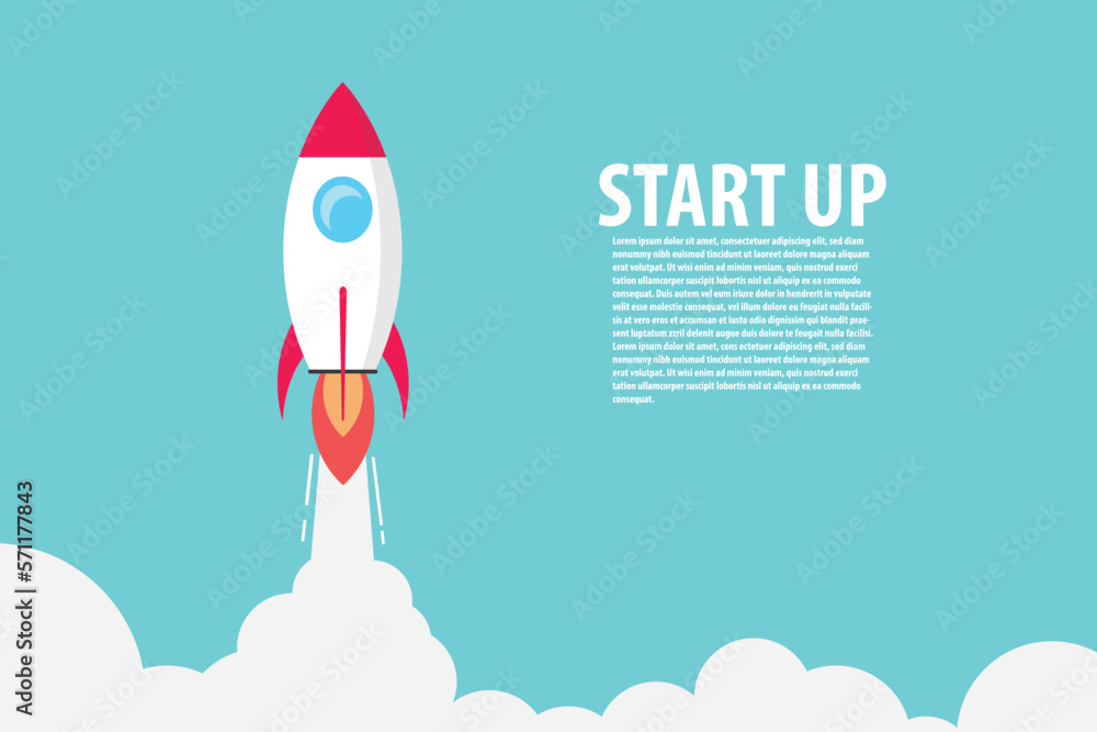Rocket flying over cloud,Rocket launch. Business startup concept. Rocket flying over cloud,Rocket launch. Business startup concept.