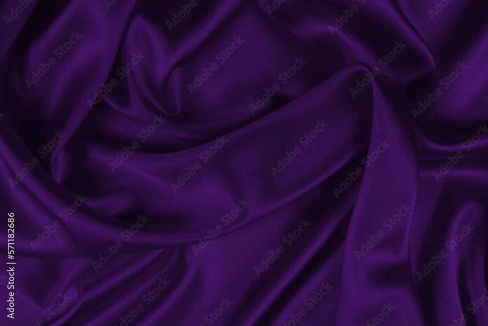 Obraz premium Rich and luxury red silk fabric texture background.