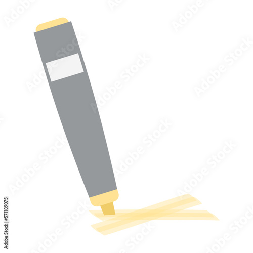 Highlighter Marks Drawing Doodle Sketch Line

