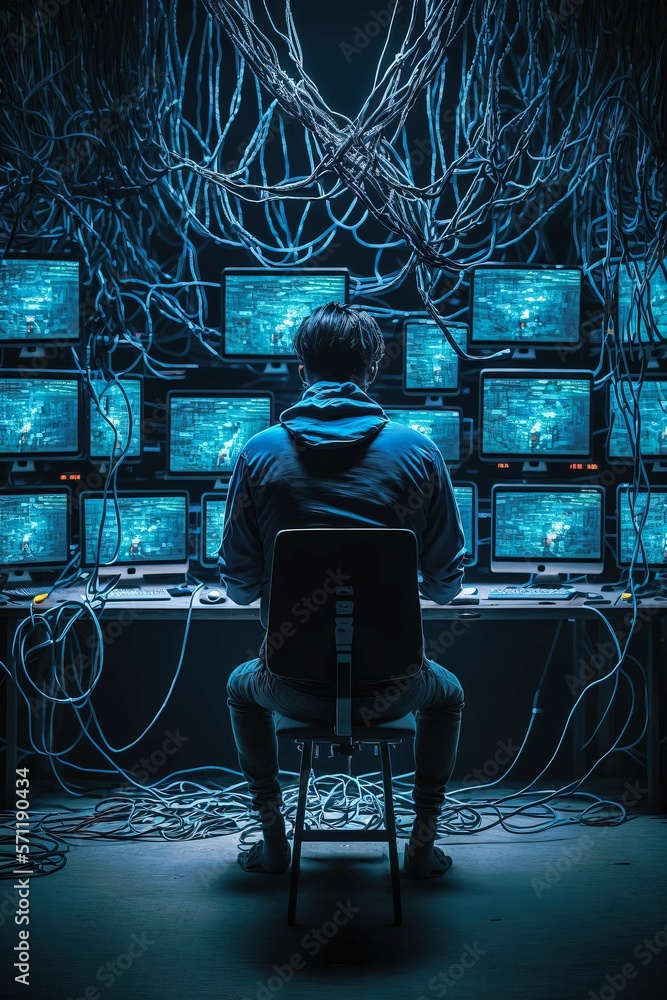 a cybercriminal group uses artificial intelligence to blackmail