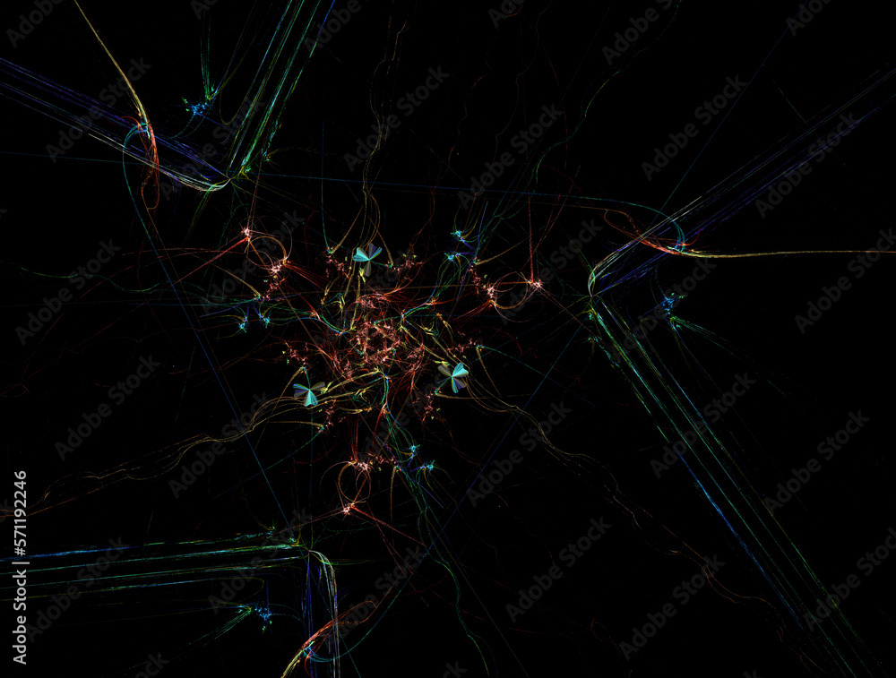 Imaginatory fractal abstract background Image Imaginatory fractal abstract background Image