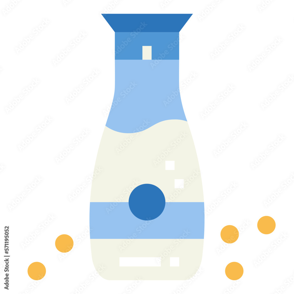 soy sauce flat icon style soy sauce flat icon style