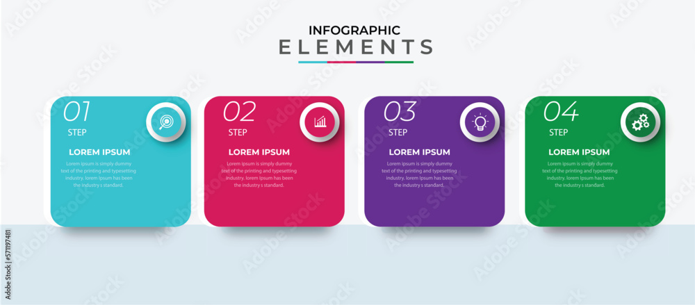 Business data visualization .process chart. abstract elements of graphs diagram with steps option Business data visualization .process chart. abstract elements of graphs diagram with steps option
