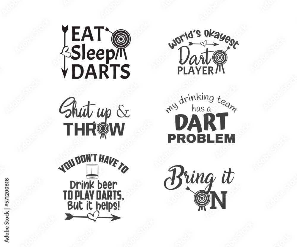 Darts SVG Bundle, Darts Quote Design, Darts Sayings Svg, Darts SVG