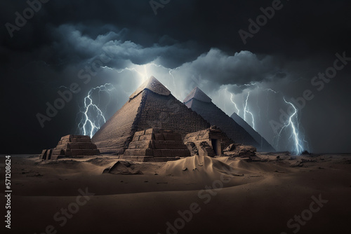 Egyptian pyramids, ancient architecture