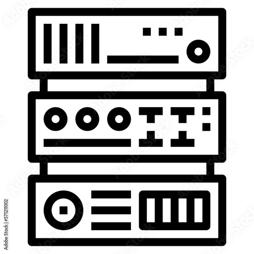 server line icon style