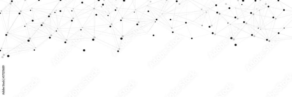 Black network. Abstract connection on white background. Network technology background with dots and lines for desktop. Ai system background. Abstract concept. Line background, network technology Black network. Abstract connection on white background. Network technology background with dots and lines for desktop. Ai system background. Abstract concept. Line background, network technology
