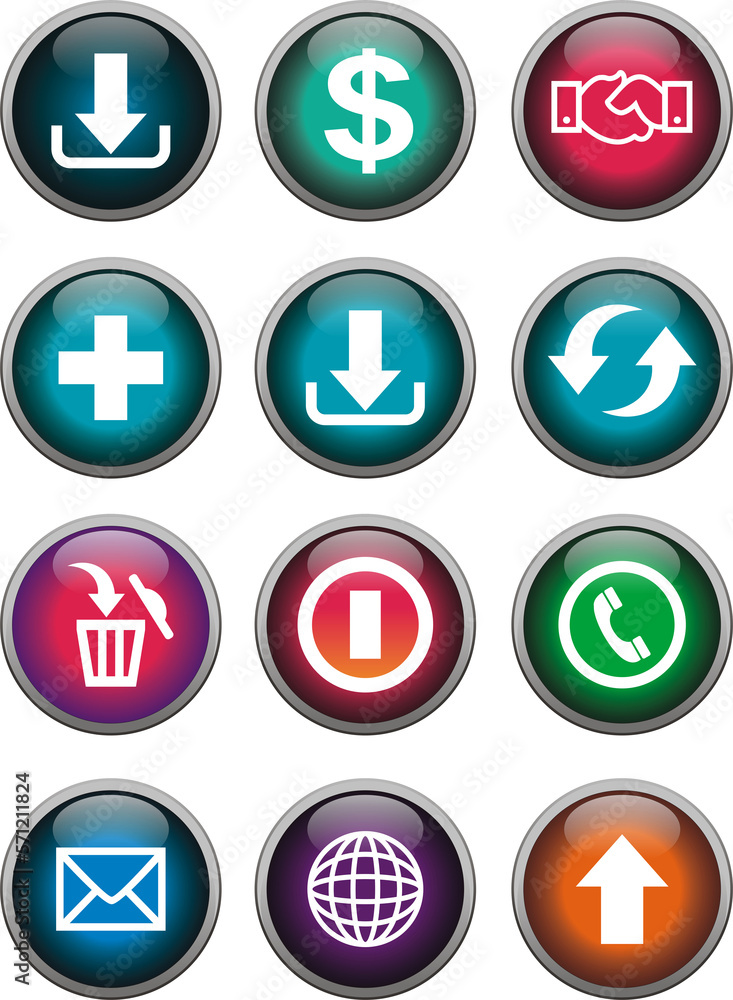 Set of Buttons for Websites, HTML, Web, Internet, Programming, Download Button, Upload, Add, Call, Send Email, Website, Delete, Exchange, Make Agreement, Exit Set of Buttons for Websites, HTML, Web, Internet, Programming, Download Button, Upload, Add, Call, Send Email, Website, Delete, Exchange, Make Agreement, Exit