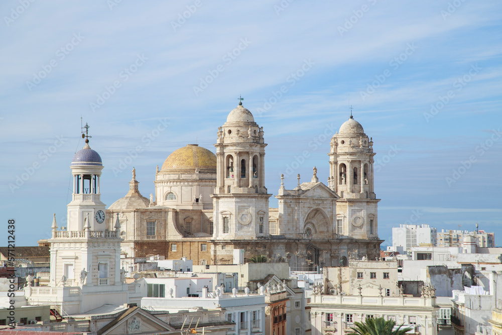 Fototapeta premium Cadiz Cathedral Andalusia Spain