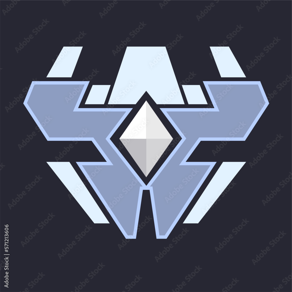 Platinum rate modern cyber futuristic game trophy awards for characters like RPG or shooter. Platinum rate modern cyber futuristic game trophy awards for characters like RPG or shooter.