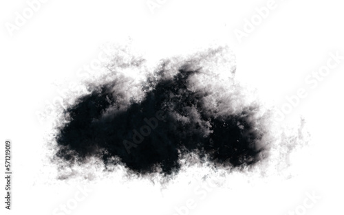 雲の透過イラスト 3dレンダリング