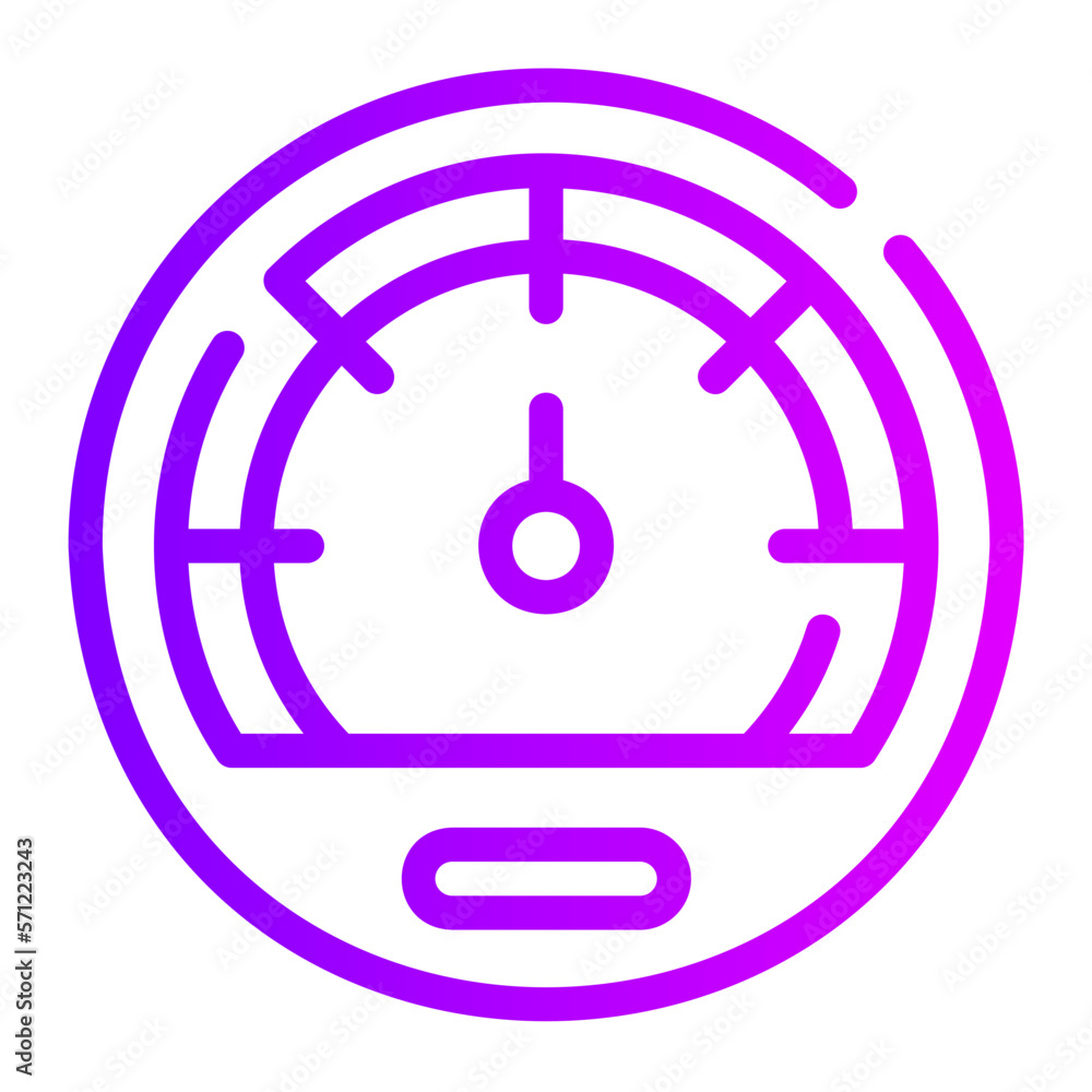 speedometer gradient icon speedometer gradient icon